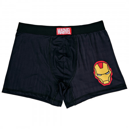 Marvel Iron Man Classic Logo Boxer Briefs